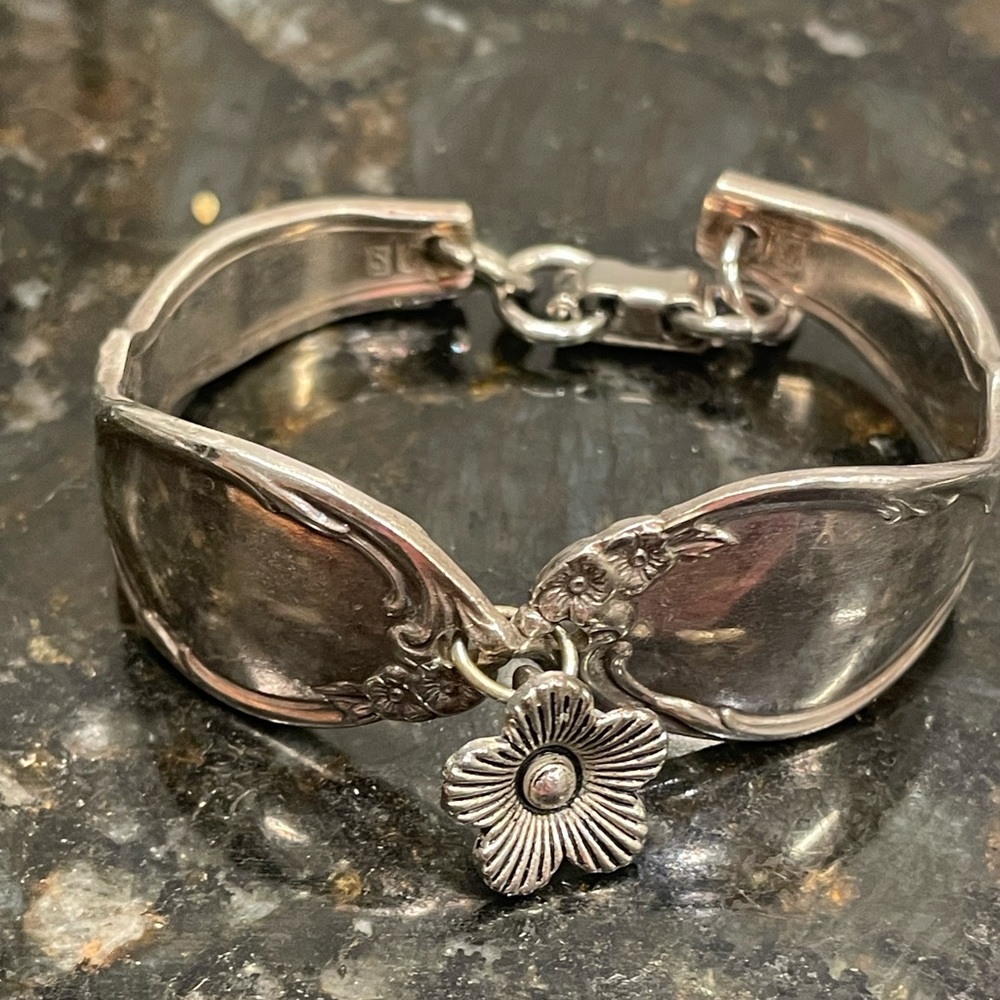 Floral spoon handleBracelet